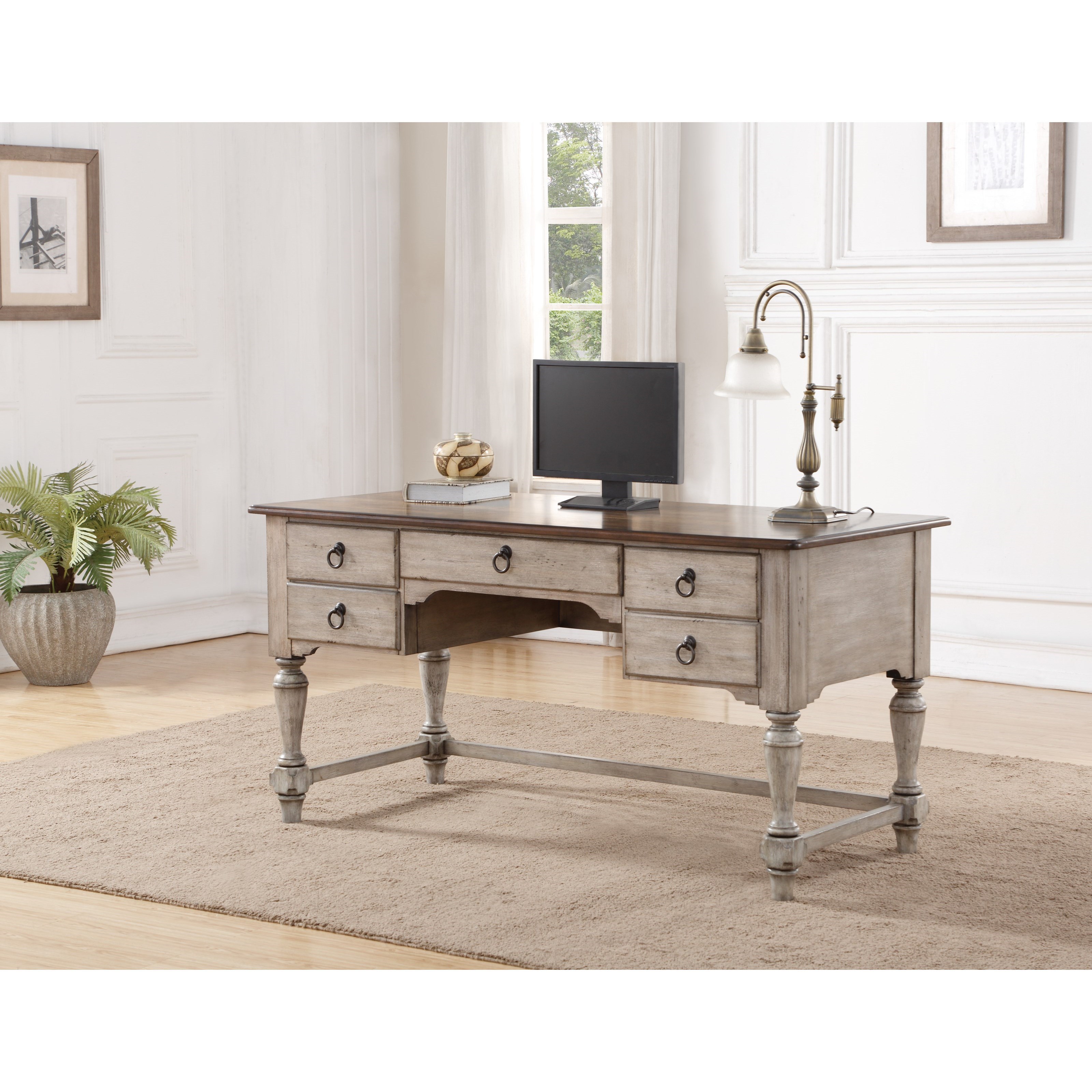 Flexsteel Wynwood Collection Plymouth W1347730 Relaxed Vintage Writing